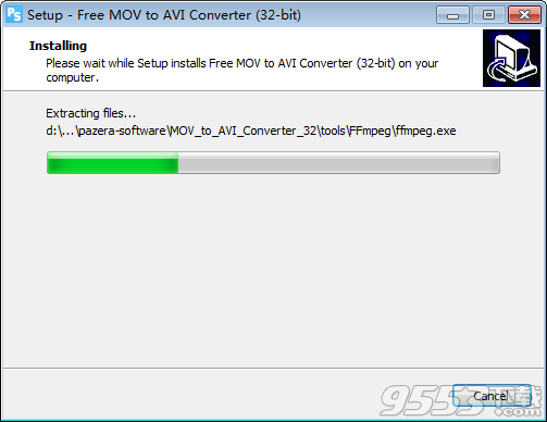 Free MOV to AVI Converter中文汉化版