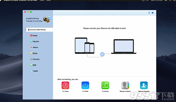 AnyMP4 iPhone Transfer Pro Mac版