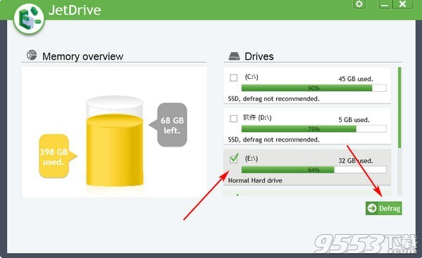 Abelssoft JetDrive(硬盘碎片整理工具) v9.3绿色版
