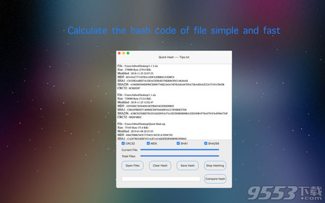 Quick Hash Mac版