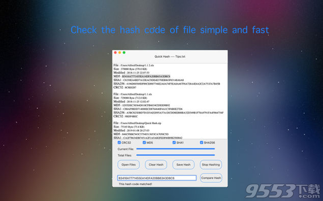 Quick Hash Mac版