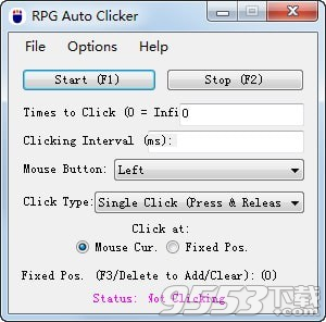 RPG Auto Clicker(鼠標(biāo)自動(dòng)點(diǎn)擊器) v5.0.1.0最新版