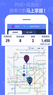 韩国地铁软件截图1