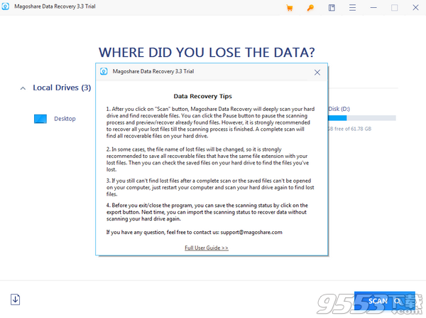 Magoshare Data Recovery中文汉化版