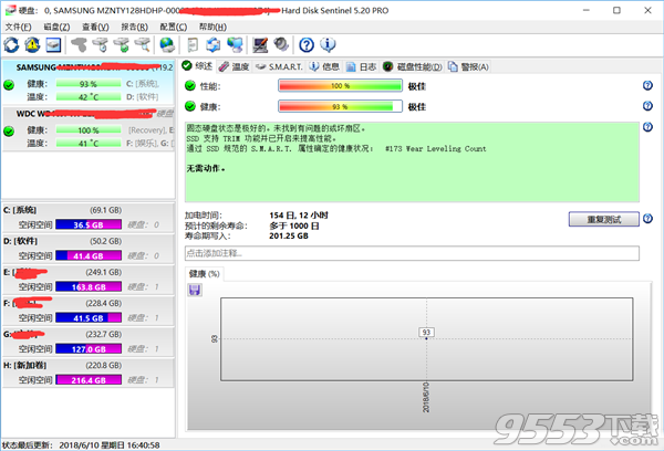 Hard Disk Sentinel Pro5.30.6中文免费版