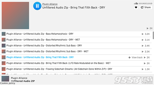 Unfiltered Audio Zip Mac版