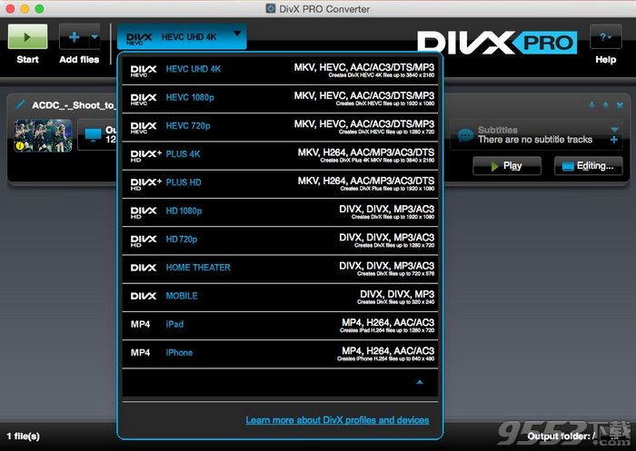 DivX Pro for Mac 10.8.7 破解版