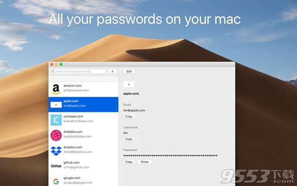 All Your Passwords Mac版