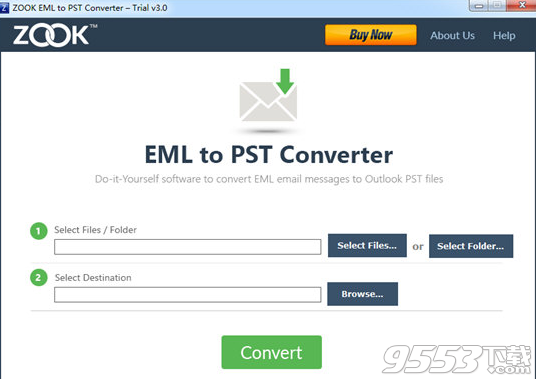 ZOOK EML to PST Converter