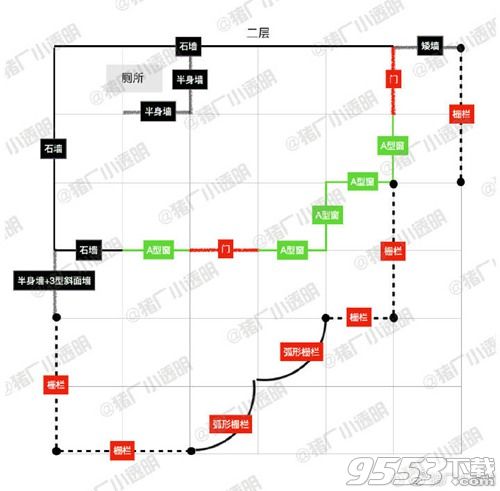 明日之后8级庄园别墅建设图 明日之后八级庄园房子设计图