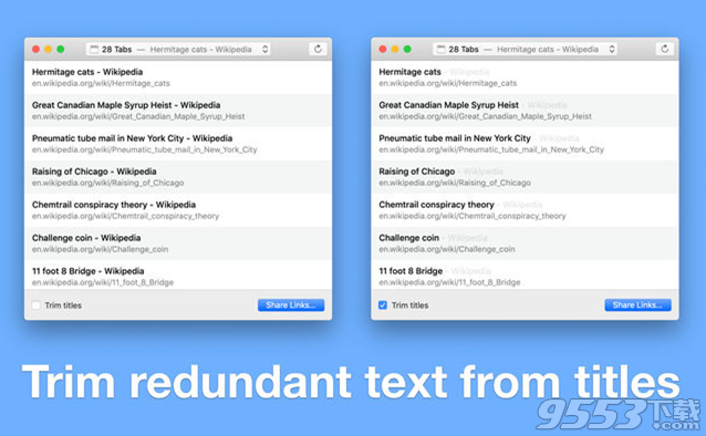 Tabs to Links Mac版
