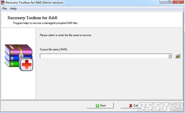 Recovery Toolbox For RAR(RAR恢复工具)