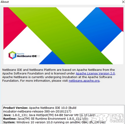 Apache NetBeans 10.0 最新版