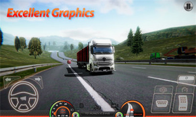 卡车模拟器欧洲2破解版下载-卡车模拟器欧洲2无限金币破解版下载v0.2图1