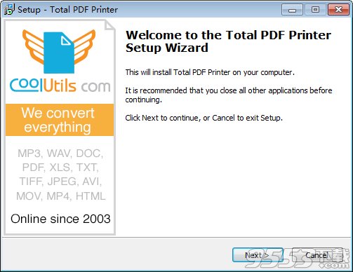 CoolUtils Total PDF Printer破解版