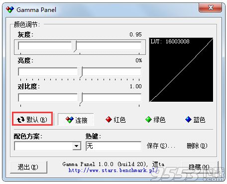 Gamma Panel(显示器亮度调整)