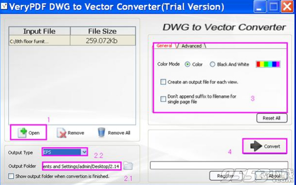 VeryPDF DWG to Vector Converter破解版