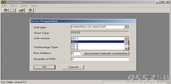 DriveMlonitor(6RA70装置调试软件) v5.5SP2最新版