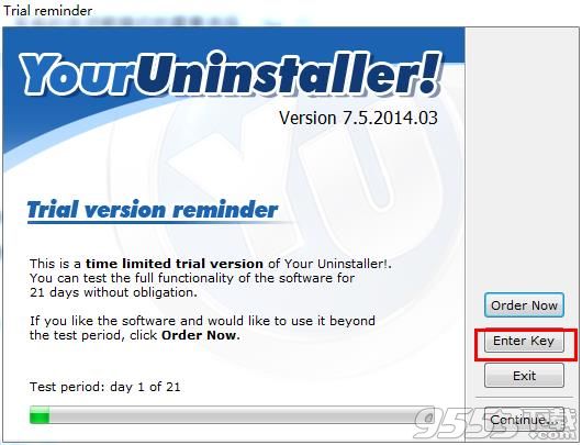 Your Uninstaller pro 7.5中文汉化版(附注册码)