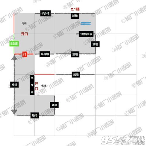 明日之后泳池别墅设计图纸 美式泳池房子建筑蓝图