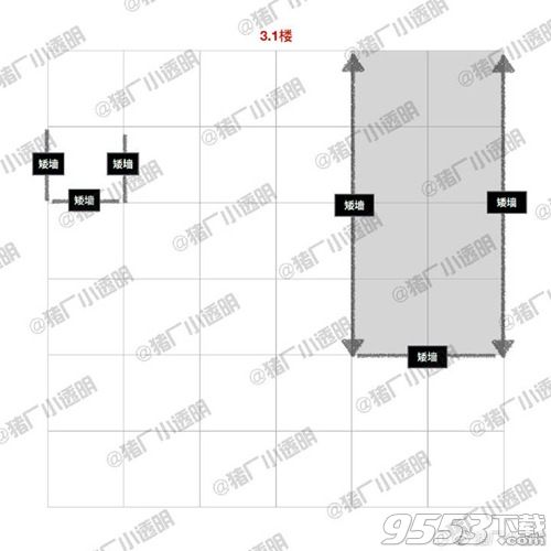 明日之后泳池别墅设计图纸 美式泳池房子建筑蓝图