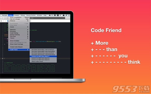 Code Friend Mac版