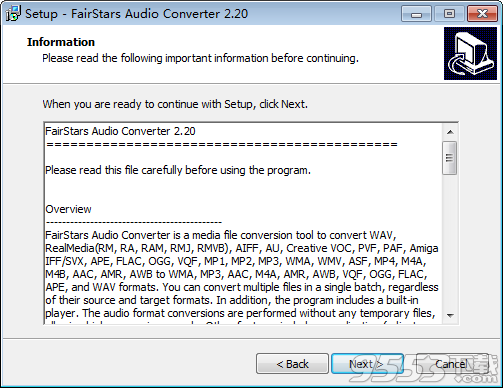 FairStars Audio Converter中文破解版