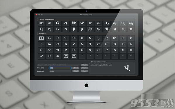 CharMap Mac版
