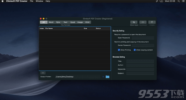 Elimisoft PDF Creator Mac版