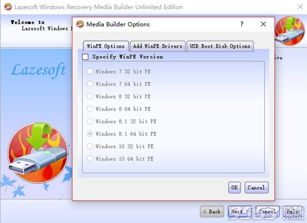 Lazesoft Windows Recovery Unlimited Edition(备份还原软件) v4.3.1免费版