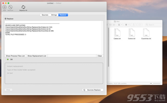 String Replacer Mac版