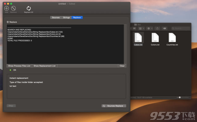 String Replacer Mac版