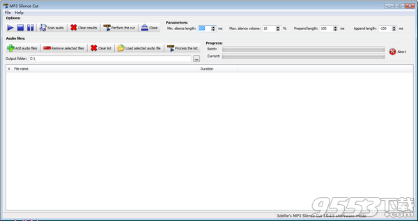 3delite MP3 Silence Cut中文汉化版