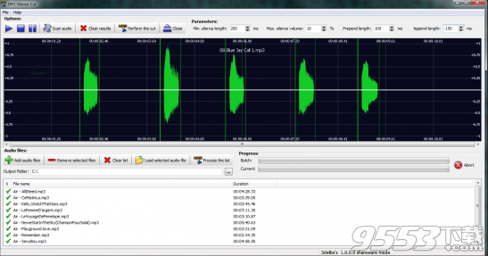 3delite MP3 Silence Cut中文汉化版