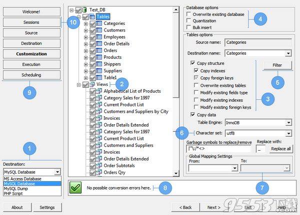 DMSoft DBConvert for Firebird and MySQL破解版