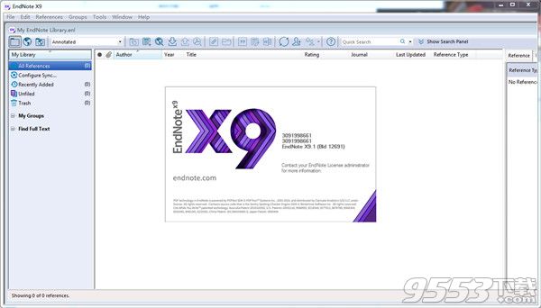 EndNote X9.1中科大授权版