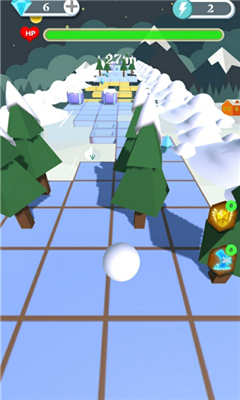 滚动的雪球游戏安卓版截图4