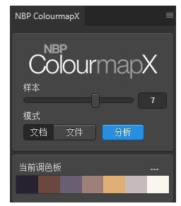 NBP ColourmapX(PS渐变映射调色盘插件)