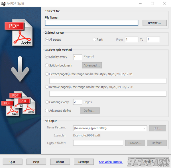 A-PDF Split(PDF分割工具) v3.4.0最新版