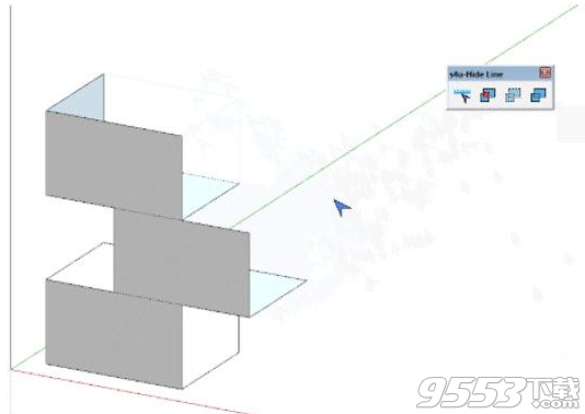 s4u Hide Line(SketchUp隐藏线插件) v3.4.0最新版