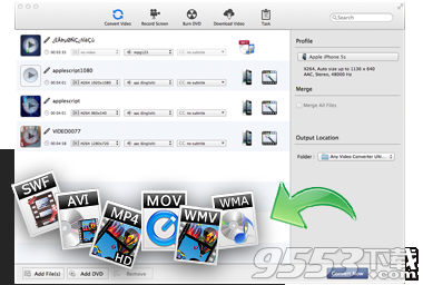 Any Video Converter Ultimate Mac版