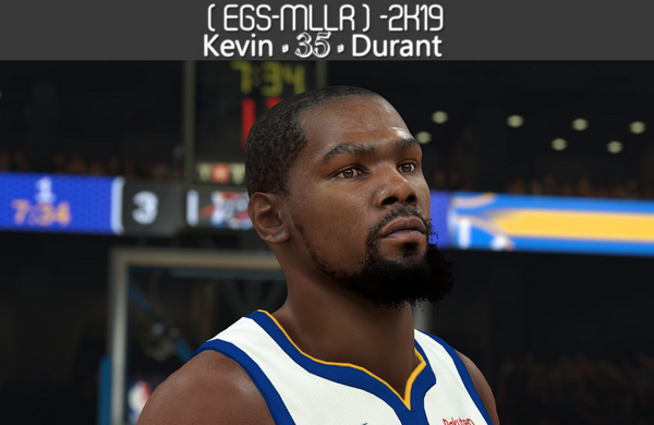 NBA2K19 凯文·杜兰特身形面补MOD