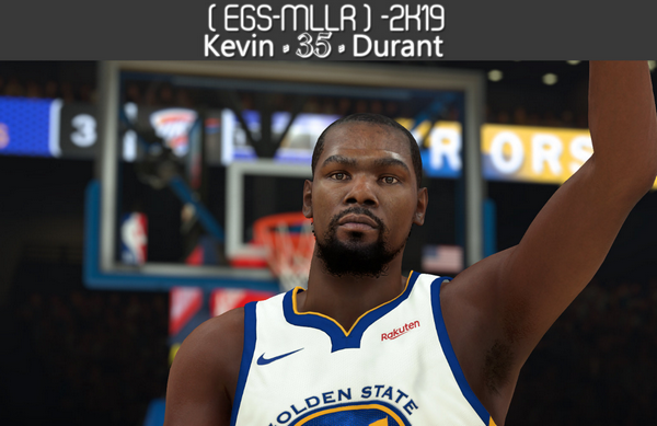 NBA2K19 凯文·杜兰特身形面补MOD