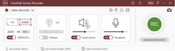TuneFab Screen Recorder(屏幕录制软件) v2.1.26最新版