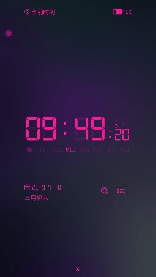 动态文字表盘word clock