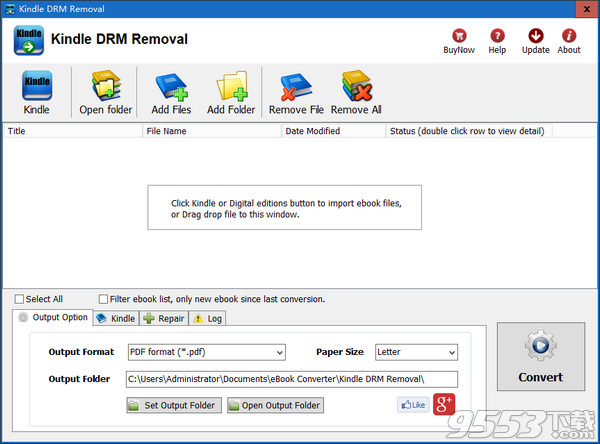 Kindle DRM Removal(Kindle电子书DRM移除器) v3.19.311.385免费版