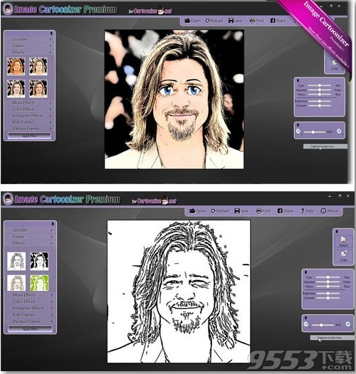 Image Cartoonizer Premium(照片卡通化軟件) v1.9.8免費(fèi)版