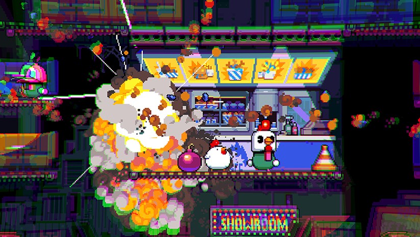炸弹鸡Bomb Chicken游戏下载-炸弹鸡简体中文免安装版下载单机游戏下载图3