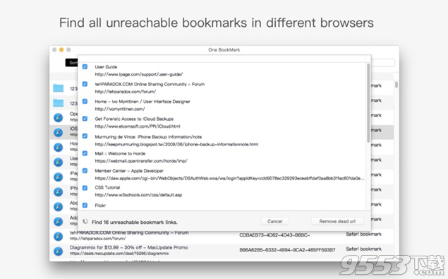 One Bookmark Mac版