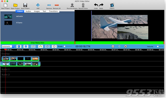 AGFX Video Editor Mac版